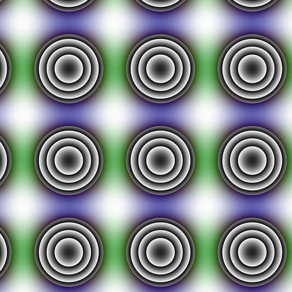 グレーの円エンボス抽象的なパターン. — ストック写真