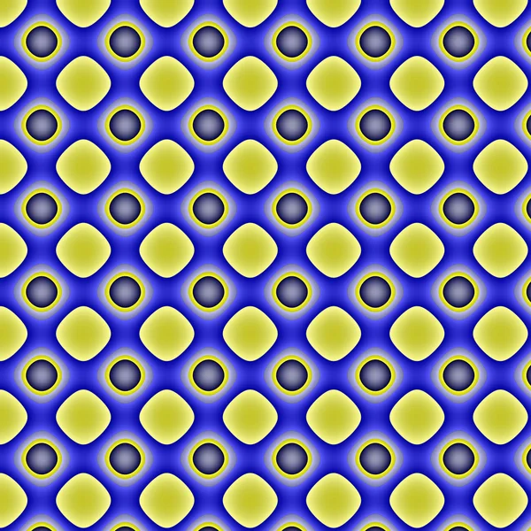 Żółto-niebieski wzór. — Zdjęcie stockowe