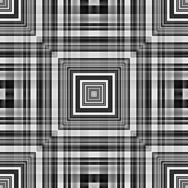 Colourless foursquare tile-able abstract pattern. — Stock Photo, Image