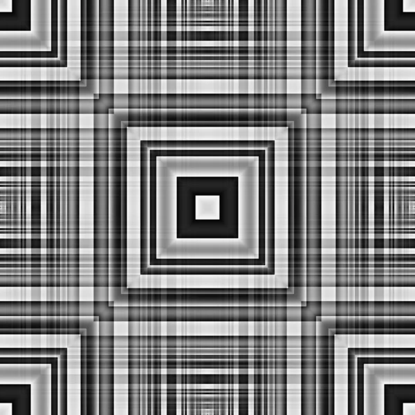 Colourless foursquare tile-able abstract pattern. — Stock Photo, Image