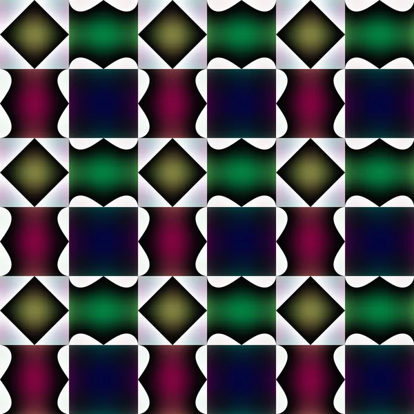 Tile-able fanciful pattern or bizarre design. — Stock Photo, Image