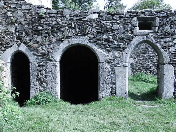 Castle, Ruin doors — Stock Photo, Image