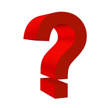 Question mark clipart