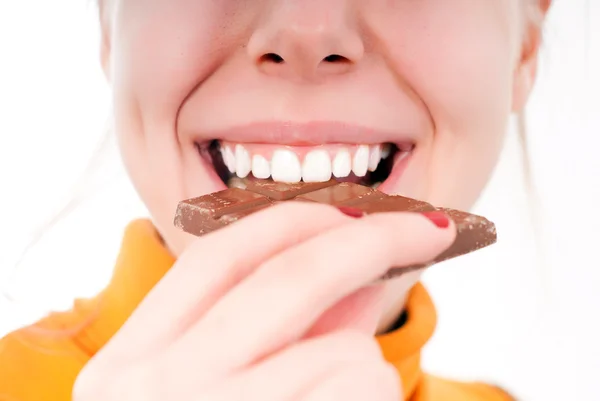 stock image I like chocolate