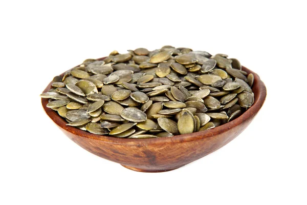 stock image Dried pumpkin seeds.