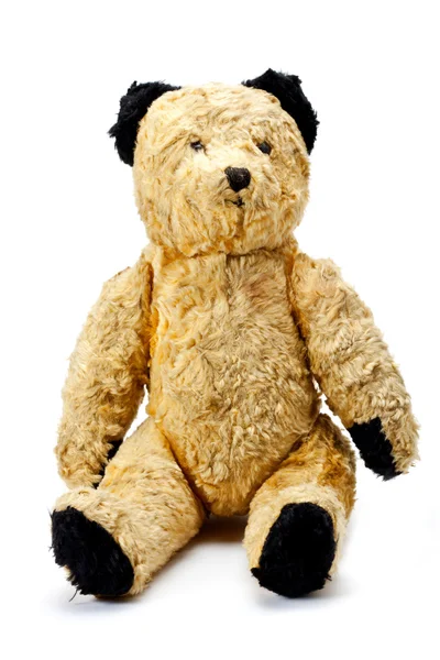 Urso de brinquedo antigo . — Fotografia de Stock