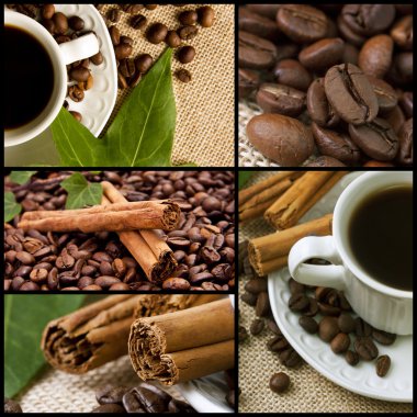 Coffee collection clipart