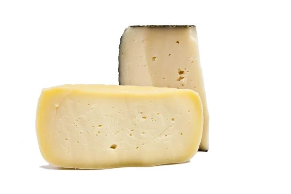Производство сыров, молочных продуктов — стоковое фото