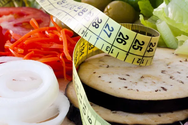 Verlies van het gewicht, gezonde voeding — Stockfoto