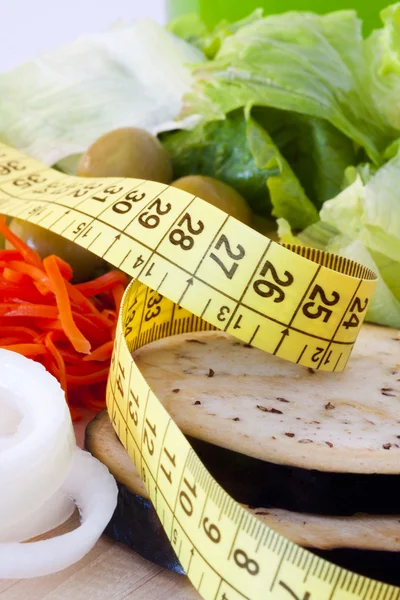 Pérdida de peso, dieta saludable —  Fotos de Stock