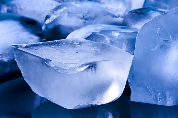 Blocks of ice Stock Image