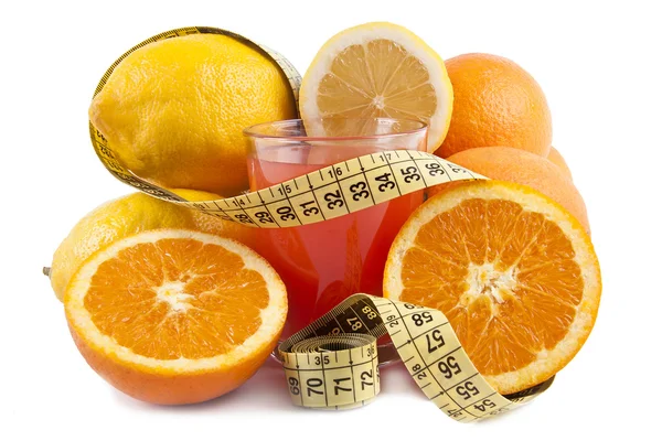 Hälsosam kost färsk frukt — Stockfoto