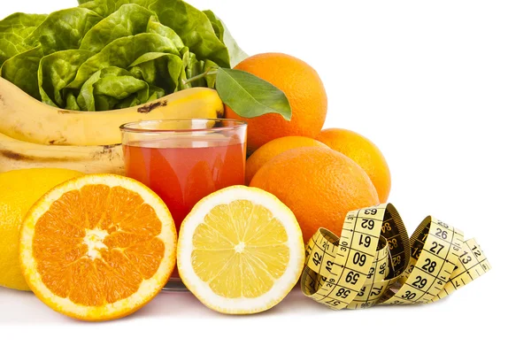 Terveellinen ruokavalio tuoreita hedelmiä — kuvapankkivalokuva