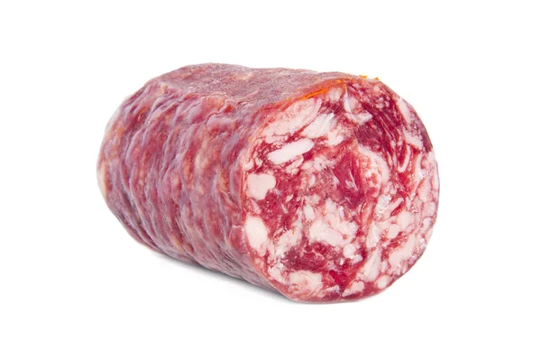 Fleischwurst isoliert auf weißem Hintergrund — Stockfoto