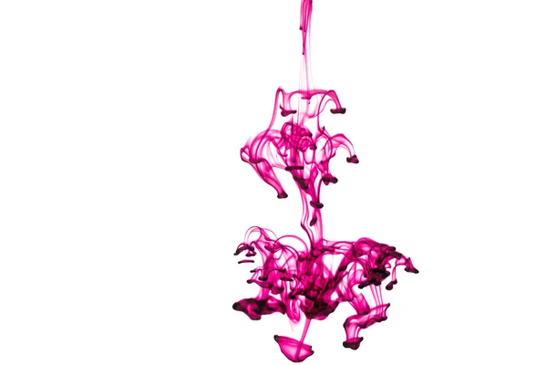 Tinta colorida na água — Fotografia de Stock