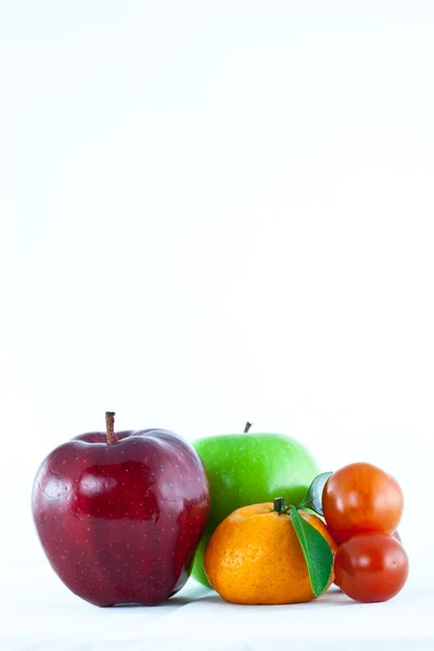 Суміш фрукти ізольовані — стокове фото
