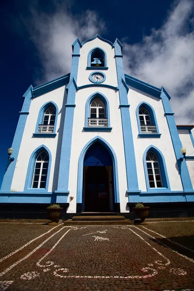 Церковь на Азорских островах — стоковое фото