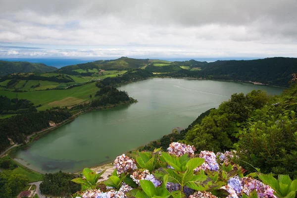 Caldera Azores — Stok fotoğraf