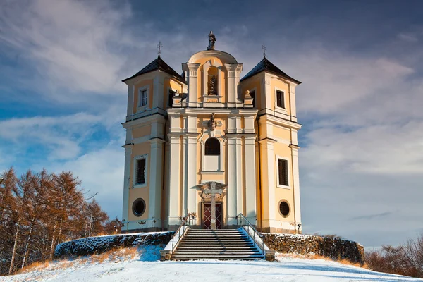 Die barocke Kirche — Stockfoto