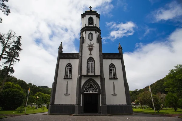 The typical church on Azores — Stock Photo, Image