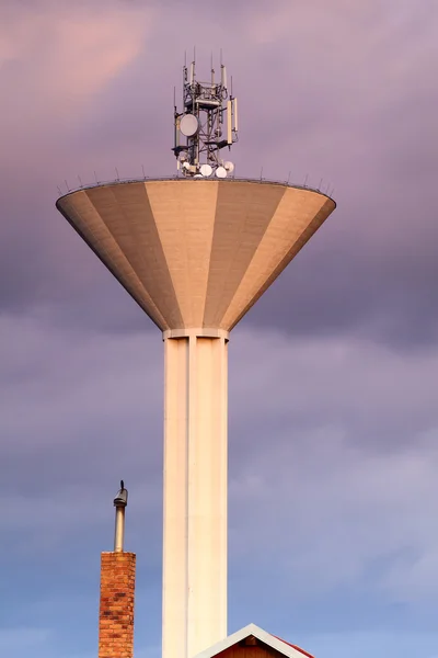 Modern water tank tower — Stock Photo, Image