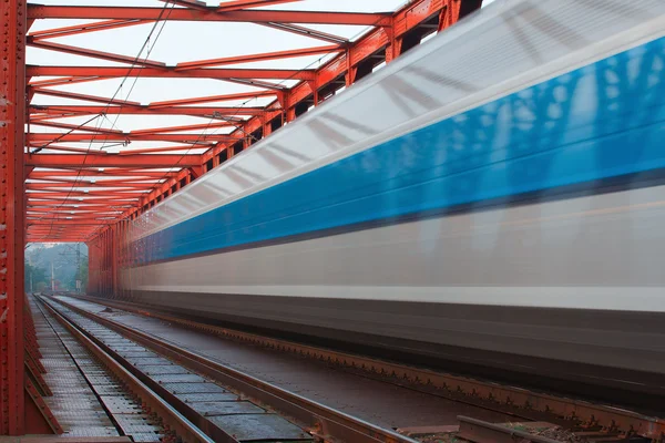 Snelheid trein — Stockfoto