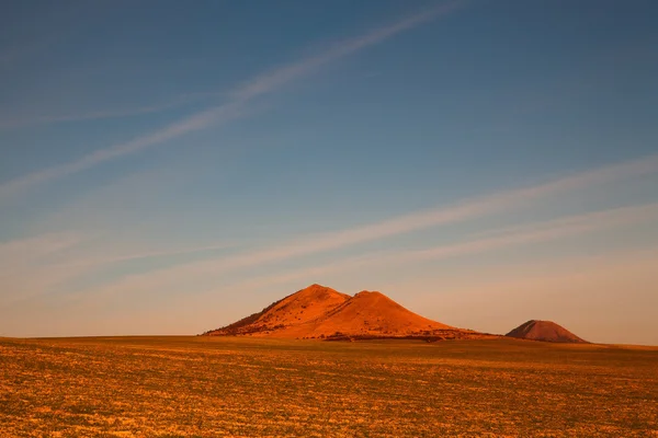 stock image The empty field