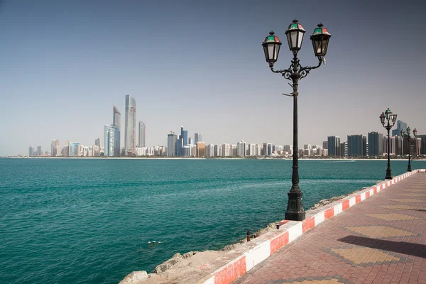 Panorama de Abu Dhabi — Fotografia de Stock