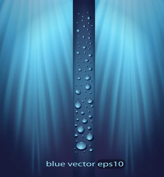 stock vector Vector blue background drops