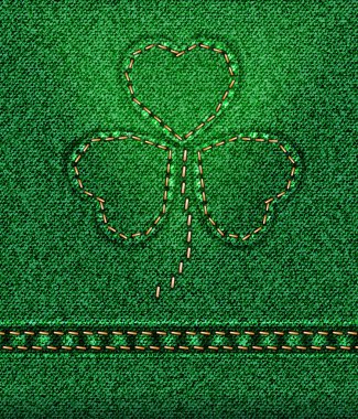 Raster kot St. Patrick'ın gün Shamrock