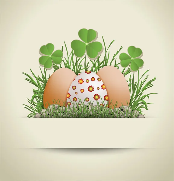 Easter Egg paper — Stock Vector