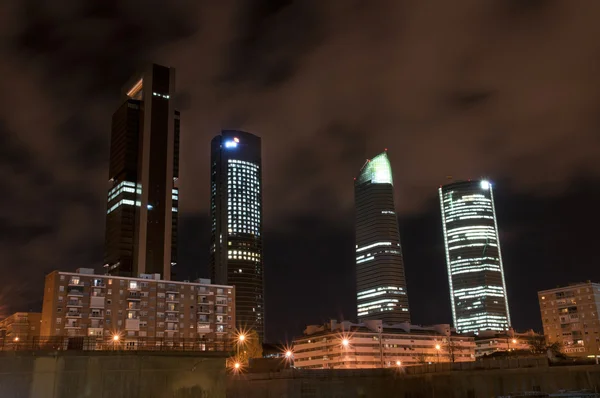 stock image Towers Business Area madrid