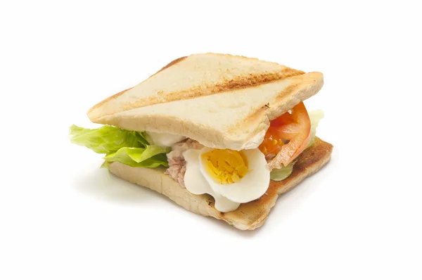 Vegetabiliska smörgås — Stockfoto