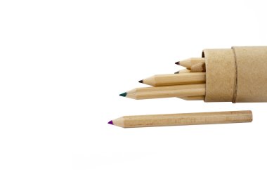 Colored pencils clipart