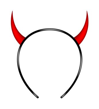 Devil's horns clipart
