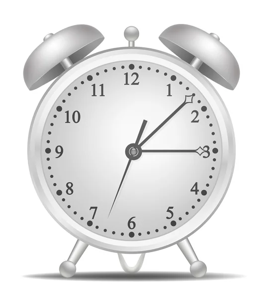 Metal alarm clock — Stock Vector