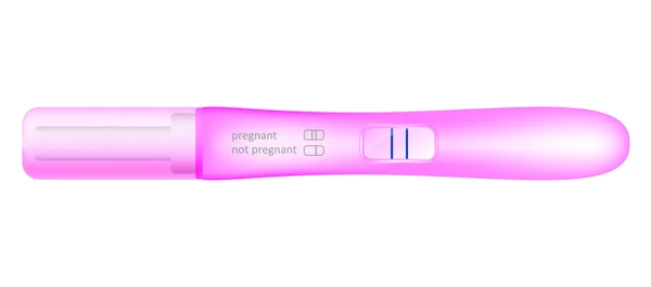 Teste de gravidez — Vetor de Stock
