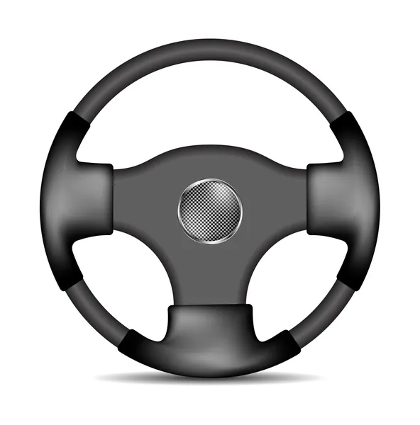 Steering wheel — Stock Vector