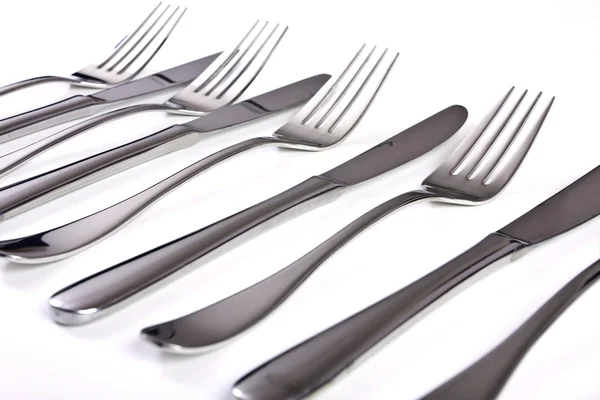 Knives and forks — Stock Photo, Image