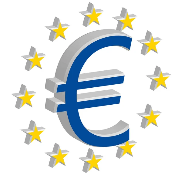 Euro-jel — Stock Vector