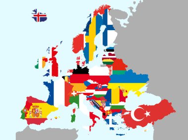 europe map clipart