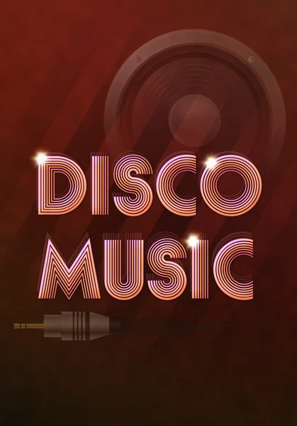 Disco muziek — Stockfoto