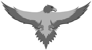 Eagle attack clipart