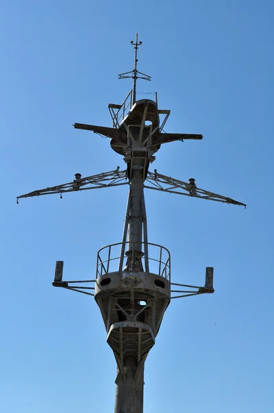 Marine schip mast — Stockfoto