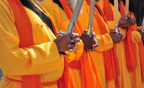 Indian monks — Stock Photo, Image