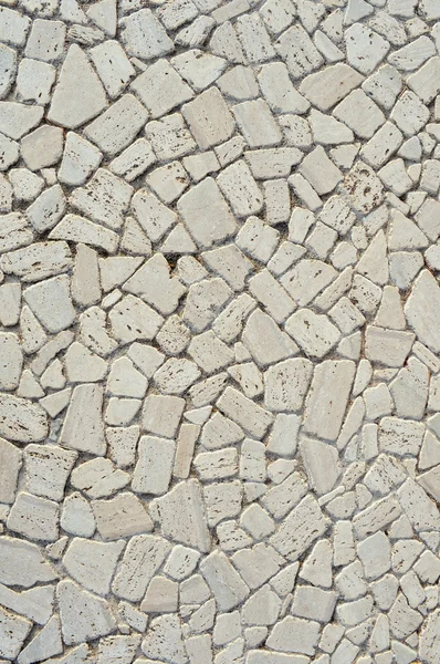 Pflastersteine. weiße Steine — Stockfoto