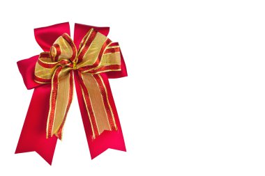 Red bow clipart