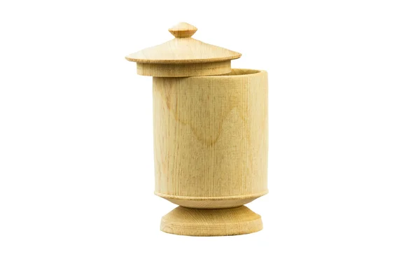 Dřevěný pohár — Stock fotografie