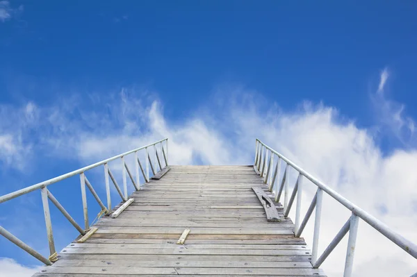 stock image Bridge to sky