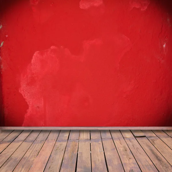 Chambre intérieure rouge — Photo